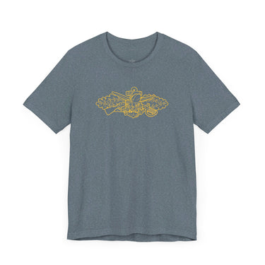 Seabee Qualification T-Shirt - Gold Collection